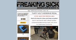 Desktop Screenshot of freakingsickelectronics.com